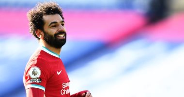 محمد صلاح يعادل أهدافه الموسم الماضي مع ليفربول بهدف ليستر سيتي