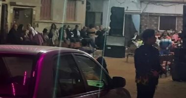 فض فرح ورفع الإشغالات من الشوارع الرئيسية بالزقازيق 