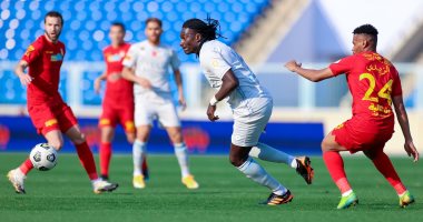 الهلال يسقط أمام ضمك بهدف نظيف فى الدورى السعودي.. فيديو