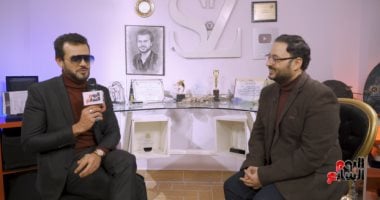 سامو زين لتلفزيون اليوم السابع: بتغذى على الحب ومفيش أحلى من الرومانسية