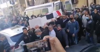 البدرى فرغلى .. صلاة الجنازة وتشييع جثمان البرلمانى والمناضل العمالى "فيديو" 