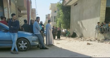 نقل جثتين لرجل وزوجته بقرية سرابيوم إلى مشرحة مستشفى القصاصين بالإسماعيلية