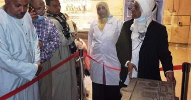متحف النوبة بأسوان يعرض لأول مرة تجربة قطعة الشهر للزائرين.. صور