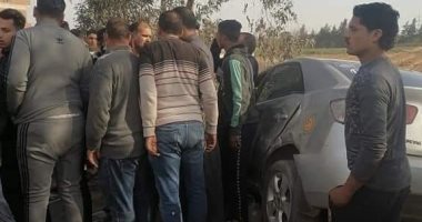 مصرع شاب وإصابة آخر فى حادث تصادم أمام كمين العجيزى بالمنوفية