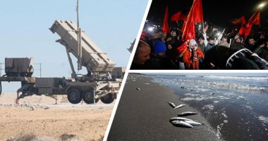 صور العالم هذا الصباح.. الدفاع السوري يتصدى لقصف إسرائيلي على دمشق.. المعارضة في كوسوفو تحتفل بالفوز بالانتخابات البرلمانية.. نفوق مئات الأطنان من الأسماك على شواطئ تشيلي.. التحالف يحبط هجوما حوثيا على السعودية