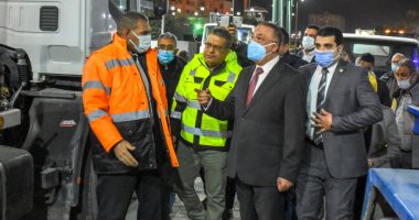 محافظ الإسكندرية يتابع استعدادات الأجهزة التنفيذية لمواجهة نوة الأمطار الغزيرة المتوقعة