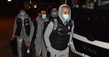 وولفرهامبتون ضد ليفربول.. وصول محمد صلاح ورفاقه لملعب مولينيو "فيديو"