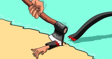 كاريكاتير سعودي: المملكة سلم لمن سالمها وقبر لمن عاداها