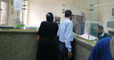 متابعة تطبيق الإجراءات الاحترازية ضد كورونا فى المصالح الحكومية بسفاجا