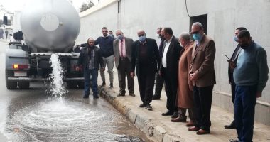 محافظ القليوبية يتابع الاستعدادات لموجهة الطقس السيئ والأمطار