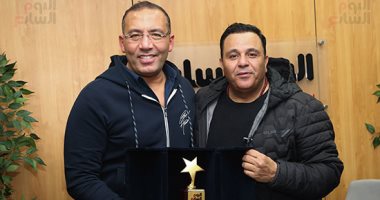 اليوم السابع يكرم النجم محمد فؤاد عن مشواره الفنى.. صور