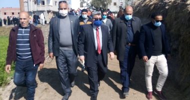 محافظ الدقهلية ينعى الطيار خالد محمد الرفاعى ومشاركة عدد من التنفيذيين بالجنازة