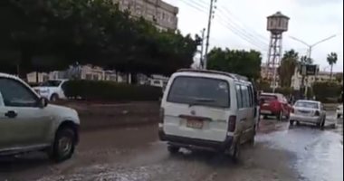 كفر الشيخ تعانى من الطقس السيئ لليوم الثانى .. برد ورياح وأمطار بالشوارع .. فيديو