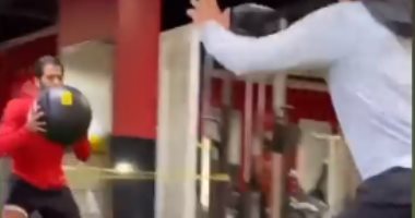 مروان محسن يرفع شعار "لا وقت للراحة" بتدريبات مكثفة من داخل الجيم..فيديو وصور