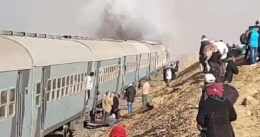 مصرع طالب صدمة قطار "القاهرة طنطا" حال عبوره من مكان غير مخصص للمشاة بالمنوفية