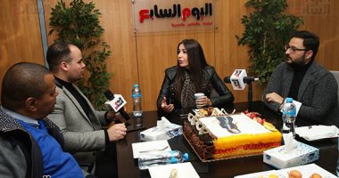 جنات ضيفة تليفزيون اليوم السابع وتكشف عن حكايات فنية وشخصية لأول مرة