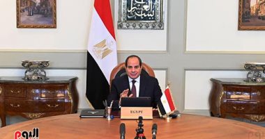 الرئيس يطالب بحصول الدول الأفريقية على لقاحات كورونا بشكل منصف وعادل