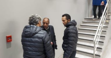 العندليب و عبد الهادي يدعمان جهاز الإسماعيلي معنويًا بعد الخسارة من الزمالك.. صور