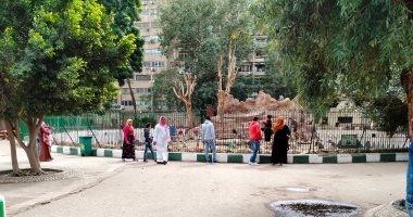 حديقة الحيوان بالجيزة تفتح أبوابها من جديد بعد تحسن أحوال الطقس.. صور
