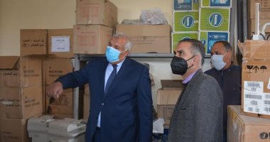 محافظ الوادى الجديد يوجه بإستغلال إمكانات المخازن لتوفير إحتياجات الوحدات المحلية