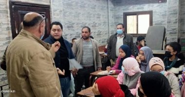 غلق وتشميع 6 مراكز للدروس الخصوصية بمركز طنطا الغربية.. صور