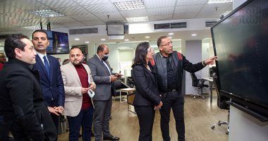 رئيسة المجلس القومى للمرأة تزور "اليوم السابع".. وتؤكد: ستات مصر تعيش عصرها الذهبى