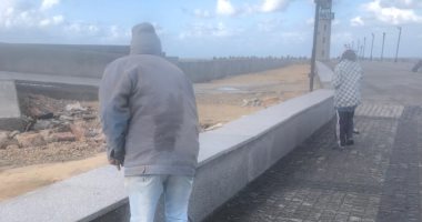 غلق منطقة اللسان برأس البر حتى السبت بسبب سوء الأحوال الجوية