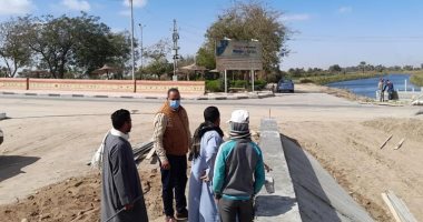 تفاصيل مشروعات تبطين الترع فى مدينة الطود بالأقصر.. صور