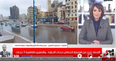 الأرصاد لتليفزيون اليوم السابع: وارد حدوث تقلبات فى الطقس خلال الأيام المقبلة