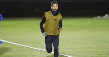 أحمد رفعت يعود للمشاركة تدريجيا فى التدريبات الجماعية للمصرى البورسعيدى