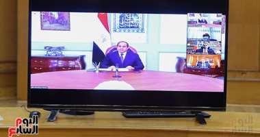 الرئيس السيسى لرؤساء المحاكم الدستورية والمحاكم العليا والمجالس الدستورية الأفريقية: الوضع الراهن يحتم علينا التفكر بصورة جماعية في كيفية التعامل مع التحديات الناشئة عن "كورونا"من منظور قانونى ودستورى