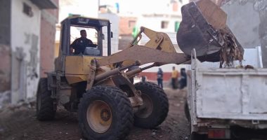 رفع 2160 طن قمامة ومخلفات وتراكمات خلال الحملات اليومية بالبحيرة