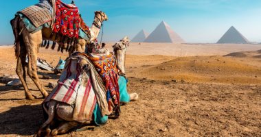 الطيران الروسى يحتفل بعودة الرحلات مع "القاهرة" بصورة للأهرامات