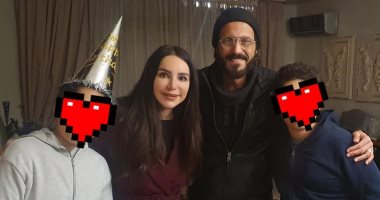 يوسف الشريف وإنجي علاء يحتفلان بعيد ميلاد ابنيهما عبد الله وعبد الرحمن.. صور 