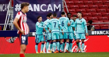 ترتيب الدورى الأسبانى بعد مباراة أتلتيكو مدريد ضد ليفانتى