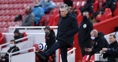 ليفربول وايفرتون.. أنشيلوتي: سعيد من أجل الجماهير وأوقفنا صلاح ورفاقه