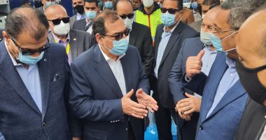افتتاح محطة غاز طبيعى جديدة.. الملا: يواكب زيادة السيارات المحولة.. صور
