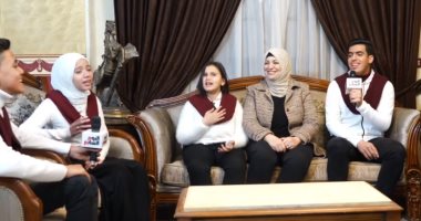 4 أصوات ساحرة.. فرقة عمارة للإنشاد الدينى فى ضيافة "تليفزيون اليوم السابع"