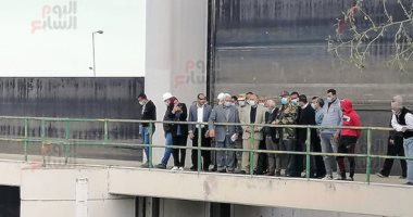 وزير الرى يتفقد أكبر محطة معالجة صرف بأفريقيا فى بورسعيد بـ490 مليون جنيه.. صور