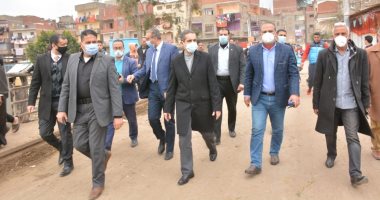 محافظ الغربية ونواب المحلة يتفقدون أعمال تطوير قرية محلة أبو على.. صور