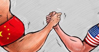 كاريكاتير صحيفة إماراتية: الاقتصاد محور التحدي والمنافسة بين بكين وواشنطن