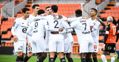 ليل يعزز صدارة الدوري الفرنسي برباعية في شباك لوريان