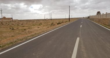الإسكان تنتهى من تنفيذ 82 كم طرق فرعية غرب مدينة مرسى مطروح 