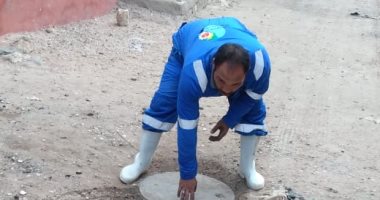 رئيس مياه القناة يؤكد الانتهاء من تطهير شبكات صرف "الوابورات" بالقصاصين