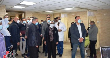 وزيرة الصحة تتفقد مستشفى إيزيس بالبياضية وتشيد بمستوى التجهيزات والخدمات