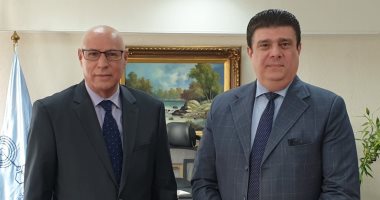 حسين زين يلتقى الأمين العام المشرف على الإعلام بالجامعة العربية لبحث التعاون
