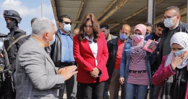 محافظ دمياط تتفقد الأعمال الجارية بسوق الجملة بشطا