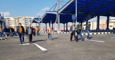 بدء تشغيل مواقف السيارات بمدينة دمياط الجديدة غدا .. صور 