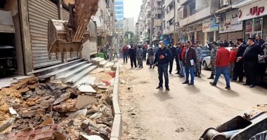 تنفيذ أكبر حملة لإزالة التعديات بحى الدقى ..فيديو