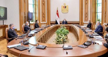 الرئيس السيسي يتابع محاور تطوير منظومة القطن المصرى واستصلاح أراضى توشكى.. ويوجه بتحقيق الهدف الاستراتيجى المنشود لإضافة مساحات جديدة من الرقعة الزراعية بمصر.. ومواصلة خطة النهوض بالقطن وعودته لسابق عهده عالميا